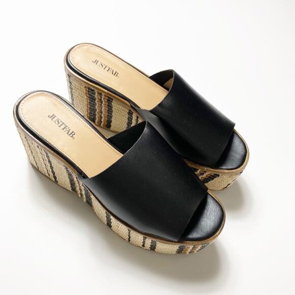 JustFab Raedell Platform Espadrille Size 8.5 BRAND NEW WITH BOX - Picture 6 of 9